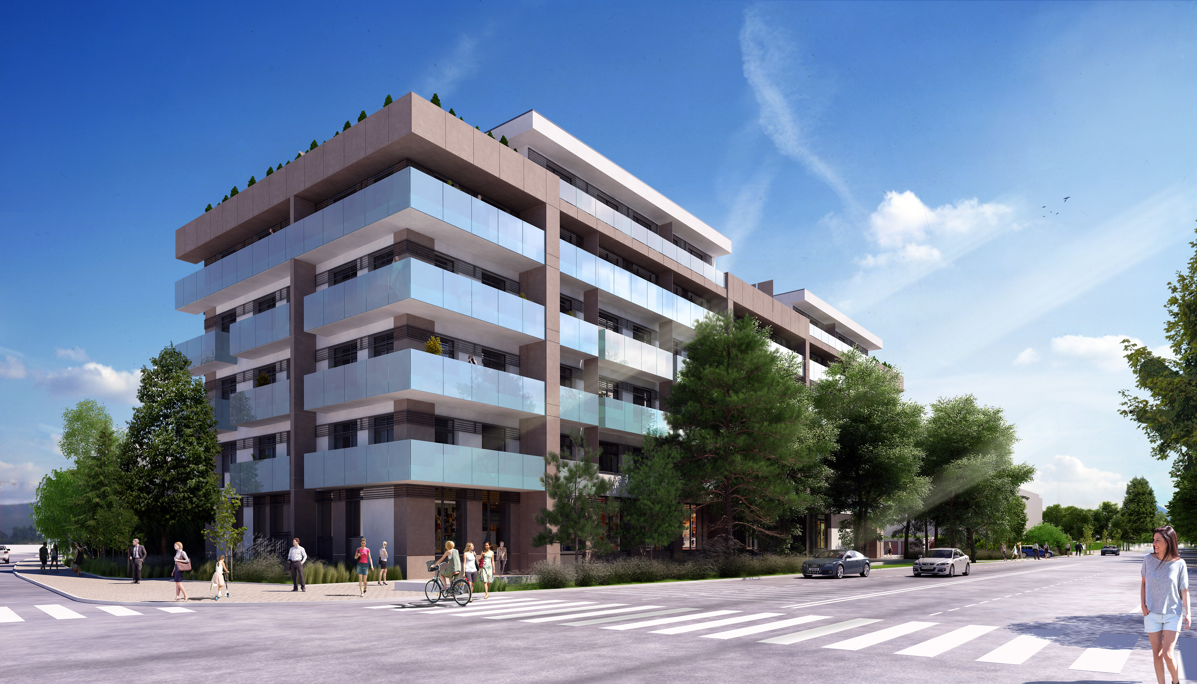 Exkluzívne projekt KOMENSKÉHO REZIDENCIA - nadštandardné bývanie 78 bytov