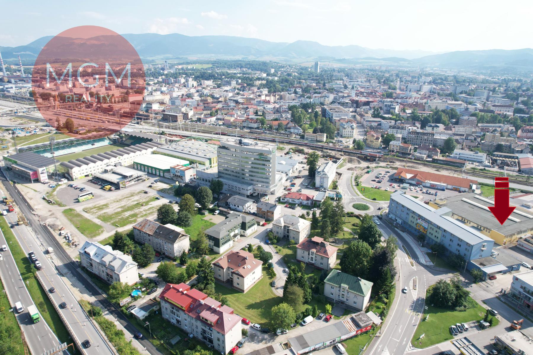 Kancelárske priestory od 30 - 357 m2, Žilina - Širšie Centrum (areál Sloveny)